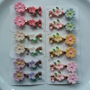 Flower Clip(A)
(Any 4 Piece)