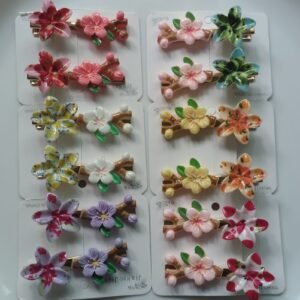 Flower Clip(B)
(Any 4 Piece)