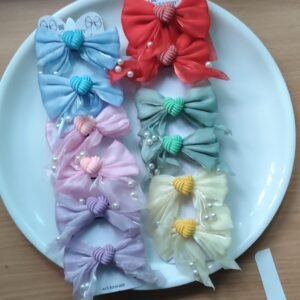 Heart Net Bow
(Any 2 Piece)