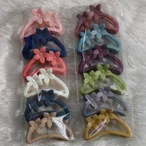 Matt Colour Double Flower(B)
(6 Piece)