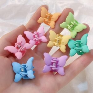 *Kids Glossy Butterfly Clip
(12 Piece)